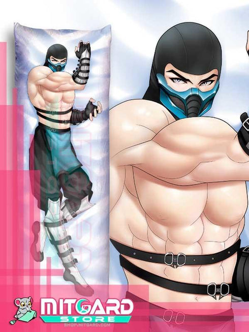MORTAL KOMBAT Sub-Zero / Kuai Liang Body pillow case Dakimakura - 2